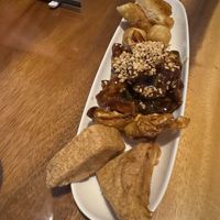 Mixed starter plate   at Clover Plant Based Kitchen & Bar  in Central Singapore