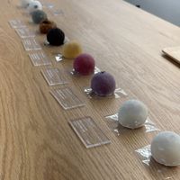 Available flavours   at Jaha in Seoul