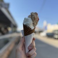   at Mia Gelateria in Crete