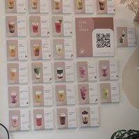 menu at Tea Up Bubble Tea - 奶茶 in Amsterdam