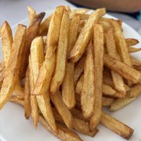 Fried potatoes   at Taverna Agali in Folegandros