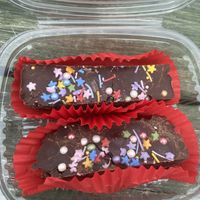 Vegan tiffin  at The Cake Fridge in Shetland Islands