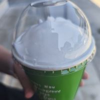 Vegan Cappuccino at Gregory's - Ialisos in Rhodes