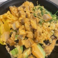 Smoked seitan bowl  at Ramen O'Bowl in Cambridge