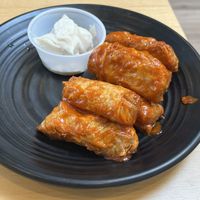 Vegan Buffalo Drumsticks  at Ramen O'Bowl in Cambridge