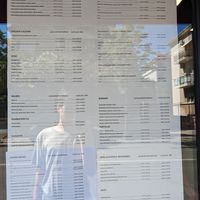Menu at Fast Food Pistaccio in Split