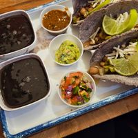 Vegan Tacos as they come at San Marcos Mexican Restaurant in Danville
