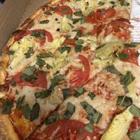 New York Style with tomato, basil, artichoke    at Butler's Pizza in Thousand Oaks