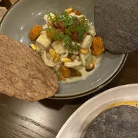 Ceviche de berenjena - so good, cannot believe it’s vegan!  at Oro by Nixta in Minneapolis