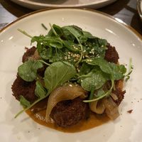 Chochoyotes - blown away by this dish, I want 12 of those dumplings!  at Oro by Nixta in Minneapolis