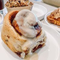 Cinnamon Rolls with vegan cream cheese  at Wownana in Petaling Jaya
