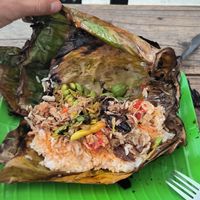 Nasi Bakar at Greenshot Vegan Coffee in Denpasar