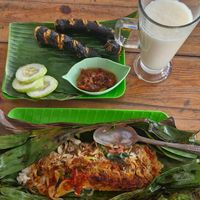 Nasi Bakar/Lalapan at Greenshot Vegan Coffee in Denpasar