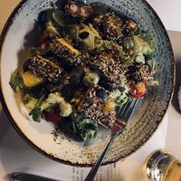 Basil tofu salad  at Ankora in Cavtat