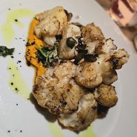 Cauliflower & Sweet Potato Puree at Ankora in Cavtat