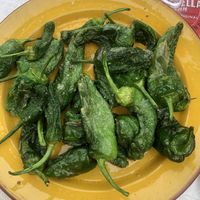 Padron peppers  at Restaurante Malgrat Playa in Mallorca