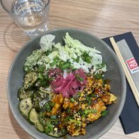 Roasted tofu  at Hanko Aasia in Espoo