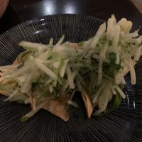 THE BEST - tortilla with apple, so fresh, crisp, juicy, delicous  at Sugarcane Restaurant in Coogee