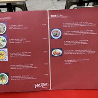 Menu 2  at Vietnam Street Food in Athens