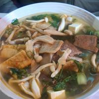 Udon vegan rice noodle at Vietnam Street Food in Athens