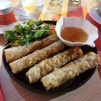 Spring rolls at Vietnam Street Food in Athens