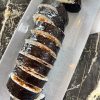   at Cham Bareun Gimbap in Seoul