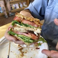 Turkee club sandwich (1/4 of the sandwich )  at Little Lads in Corinth