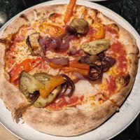 Vegana at Pizzart in Madrid