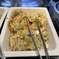 Cabbage dumplings   at Sumanxiang Vegetarian Cafeteria Suyan - 素满香素食自助餐厅·素宴 民乐园店 in Xian