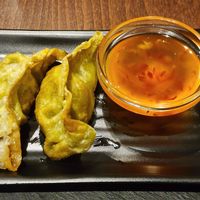 Gyosa vegetarian at Ramen Bambu in Porto