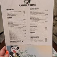  at Ramen Bambu in Porto