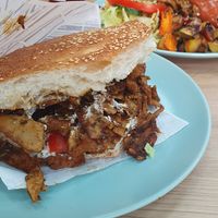 Vegan kebab at Baba Vegan by Seven Coffee in Berlin