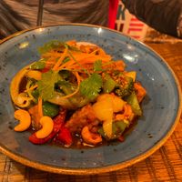 35. Cashew wok with vegetables and Tofu   at Lana Thai in Galway