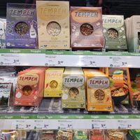 Tempeh at Denns BioMarkt in Koblenz