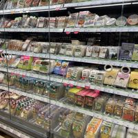 A lot of tofu  at Denns BioMarkt in Koblenz