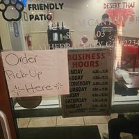  at Desert Thai in Cathedral City