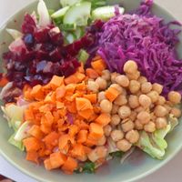 build your own bowl 9,90€ (can add special/more ingredients for extra cost) at Kaspar Schmauser in Leipzig