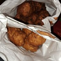 Oliebollen at IJs & Spijssalon Baks in Woudrichem
