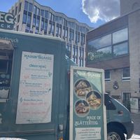 Food truck with location  at Maison Touareg in Cologne