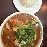 Tom Yum  at Aroi Thai Cuisine in Newport News