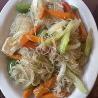 Sue’s glass noodles with steamed Tofu  at Sue's Thai Cuisine & Noodle Bar in East Stroudsburg