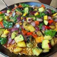 Paella Vegetariana (specify vegan) at Aioli in Sacramento