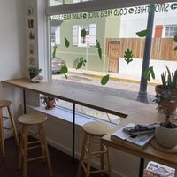 Great window seating  at The Sprout Kitchen    in St Augustine