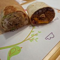 Kebab Wrap und special Wrap at Green M'ama in Naples