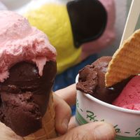 Strawberry/Raspberry/Choc at Cafe Cortina  in Friedberg