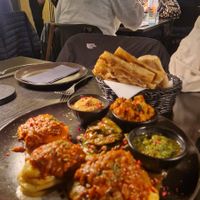Vegan starters at memán restaurant in Hamburg