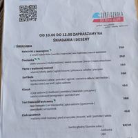 Menu at Restauracja Nowa Jastarnia in Jastarnia