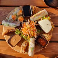 Veganer Vorspeisen-Teller at Fam Linh in Heidenheim