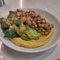 Vegan bowl at Bacara Coffee in Chernivtsi