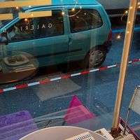  at Aux Deux Portes Cafe in Geneva